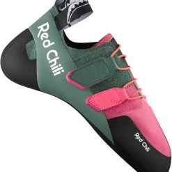 Red Chili Fusion LV II Climbing Shoes, vert/rose