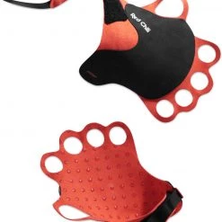 Red Chili Jamrock Climbing Gloves, noir/rouge