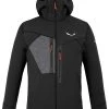 SALEWA Comici SW/DST Veste Homme, noir -Escalade Homme Soldes salewa comici sw dst jacket men black out 1