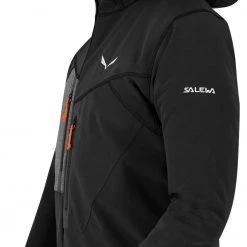 SALEWA Comici SW/DST Veste Homme, noir -Escalade Homme Soldes salewa comici sw dst jacket men black out 3