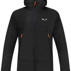 SALEWA Fanes Powertex 2L Convertible Veste Homme, noir