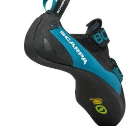 Scarpa Boostic Chaussures d'escalade Homme, noir/bleu -Escalade Homme Soldes scarpa boostic climbing shoes black azure 5