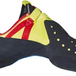 Scarpa Furia S Chaussons d'escalade, rouge/jaune -Escalade Homme Soldes scarpa furia s climbing shoes unisex parrot yellow 4