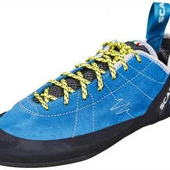 Scarpa Helix Chaussons d'escalade Homme, bleu