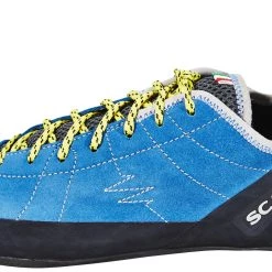 Scarpa Helix Chaussons d'escalade Homme, bleu -Escalade Homme Soldes scarpa helix climbing shoes men hyper blue 5