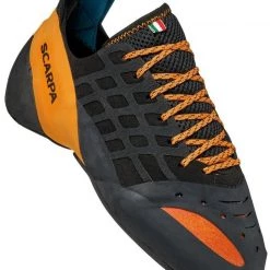 Scarpa Instinct Lace Chaussures d'escalade, noir/orange