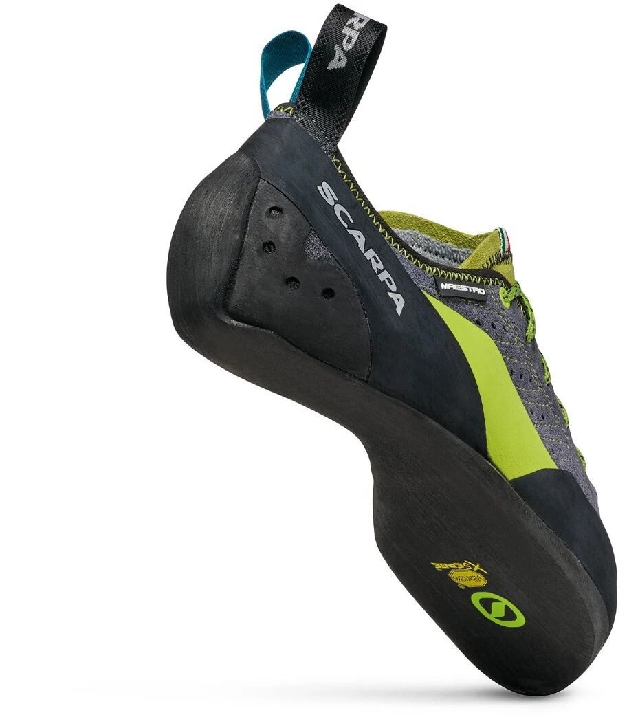 Scarpa Maestro Plus Chaussons d'escalade Homme, gris/vert 7 Scarpa Maestro Plus Chaussons d'escalade Homme, gris/vert – Image 5