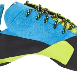 Scarpa Mago Chaussons d'escalade, vert/bleu -Escalade Homme Soldes scarpa mago climbing shoes unisex bright lime 4