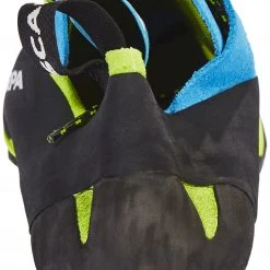 Scarpa Mago Chaussons d'escalade, vert/bleu -Escalade Homme Soldes scarpa mago climbing shoes unisex bright lime 5