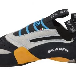 Scarpa Stix Chaussons d'escalade, noir/gris -Escalade Homme Soldes scarpa stix silver white 3