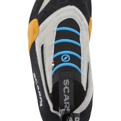 Scarpa Stix Chaussons d'escalade, noir/gris -Escalade Homme Soldes scarpa stix silver white 5