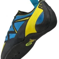 Scarpa Vapor Chaussons d'escalade Homme, bleu/jaune -Escalade Homme Soldes scarpa vapor climbing shoes men ocean yellow 3