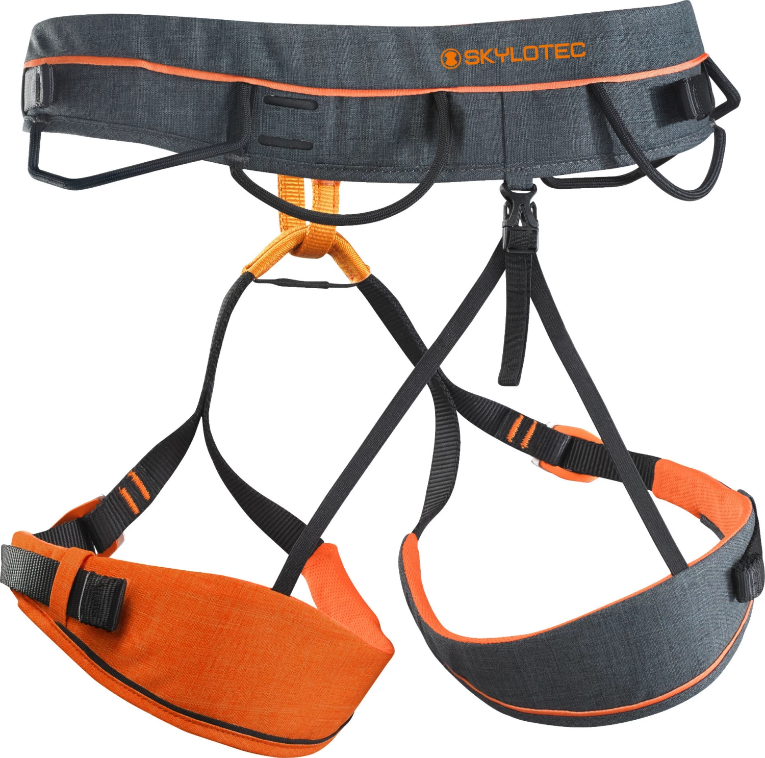 Skylotec Basalt 2.0 Harnais d'escalade polyvalent, noir/orange 4 Skylotec Basalt 2.0 Harnais d'escalade polyvalent, noir/orange – Image 2