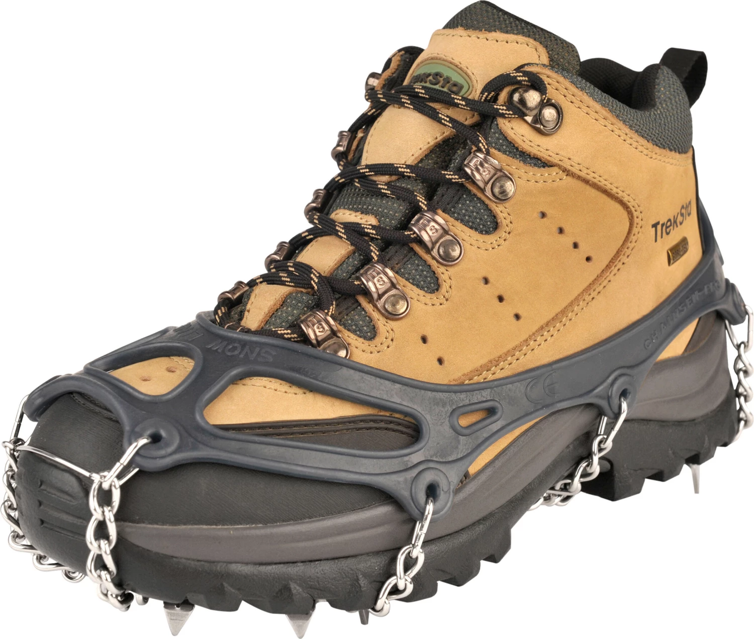 Snowline Spikes Chainsen Pro Crampons XL, noir 4 Snowline Spikes Chainsen Pro Crampons XL, noir – Image 2