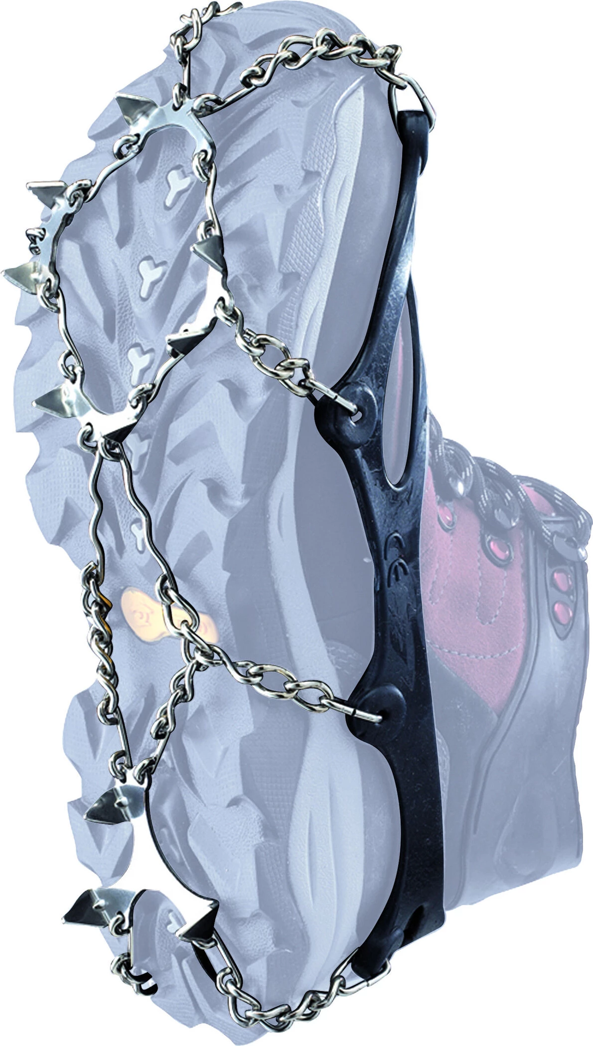 Snowline Spikes Chainsen Pro Crampons XL, noir 6 Snowline Spikes Chainsen Pro Crampons XL, noir – Image 4