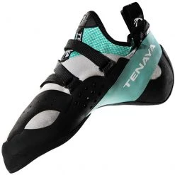 Tenaya Oasi LV Chaussons d'escalade, gris/turquoise -Escalade Homme Soldes tenaya oasi lv climbing shoes turquoise 3