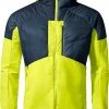 VAUDE Brenva Veste Homme, bleu/olive -Escalade Homme Soldes vaude brenva jacket men bright green 1