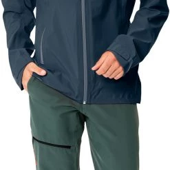 VAUDE Croz III Veste 3L Homme, bleu 12 VAUDE Croz III Veste 3L Homme, bleu -Escalade Homme Soldes vaude croz iii 3l jacket men dark sea 5