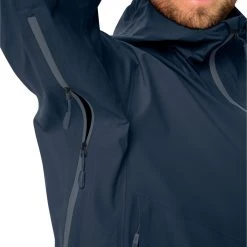 VAUDE Croz III Veste 3L Homme, bleu 13 VAUDE Croz III Veste 3L Homme, bleu -Escalade Homme Soldes vaude croz iii 3l jacket men dark sea 6