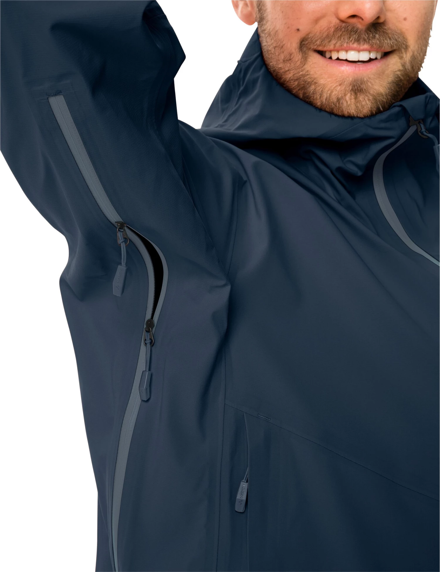 VAUDE Croz III Veste 3L Homme, bleu 8 VAUDE Croz III Veste 3L Homme, bleu – Image 6