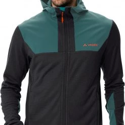 VAUDE Monviso Woodfiber Veste en polaire Homme, bleu -Escalade Homme Soldes vaude monviso woodfiber fleece jacket men black 3