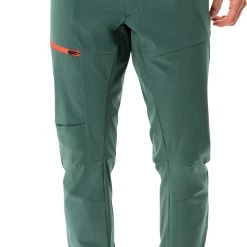 VAUDE Tekoa Biobased Pantalon Homme, vert -Escalade Homme Soldes vaude tekoa biobased pants men dusty forest 3