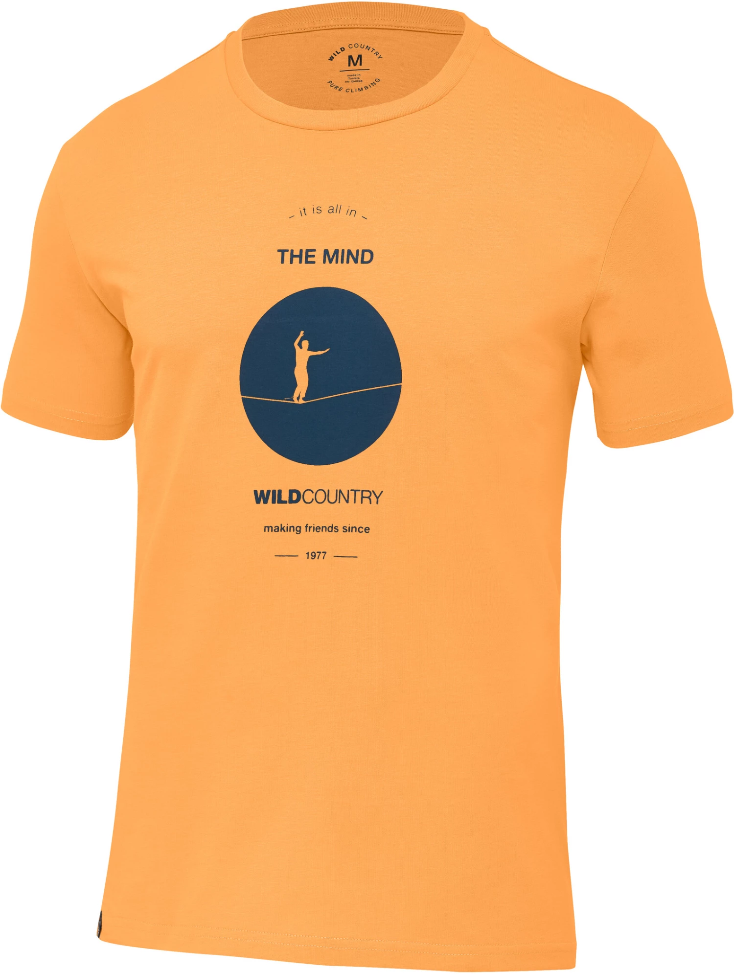 Wild Country Flow T-Shirt Col Ras-Du-Cou Homme, vert 3 Wild Country Flow T-Shirt Col Ras-Du-Cou Homme, vert